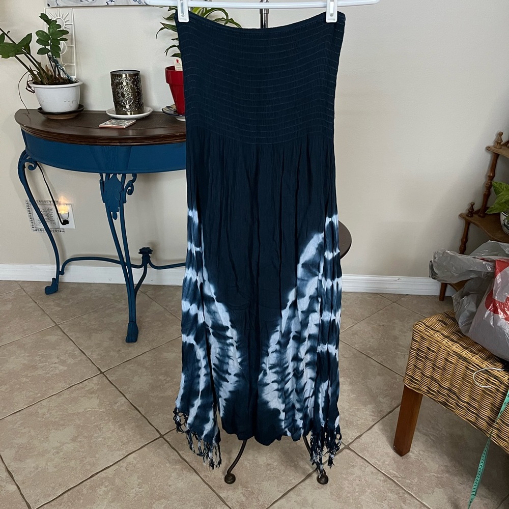 Beach by Exist Tie Dye Swimsuit Bathing Suit Coverup Dress - S